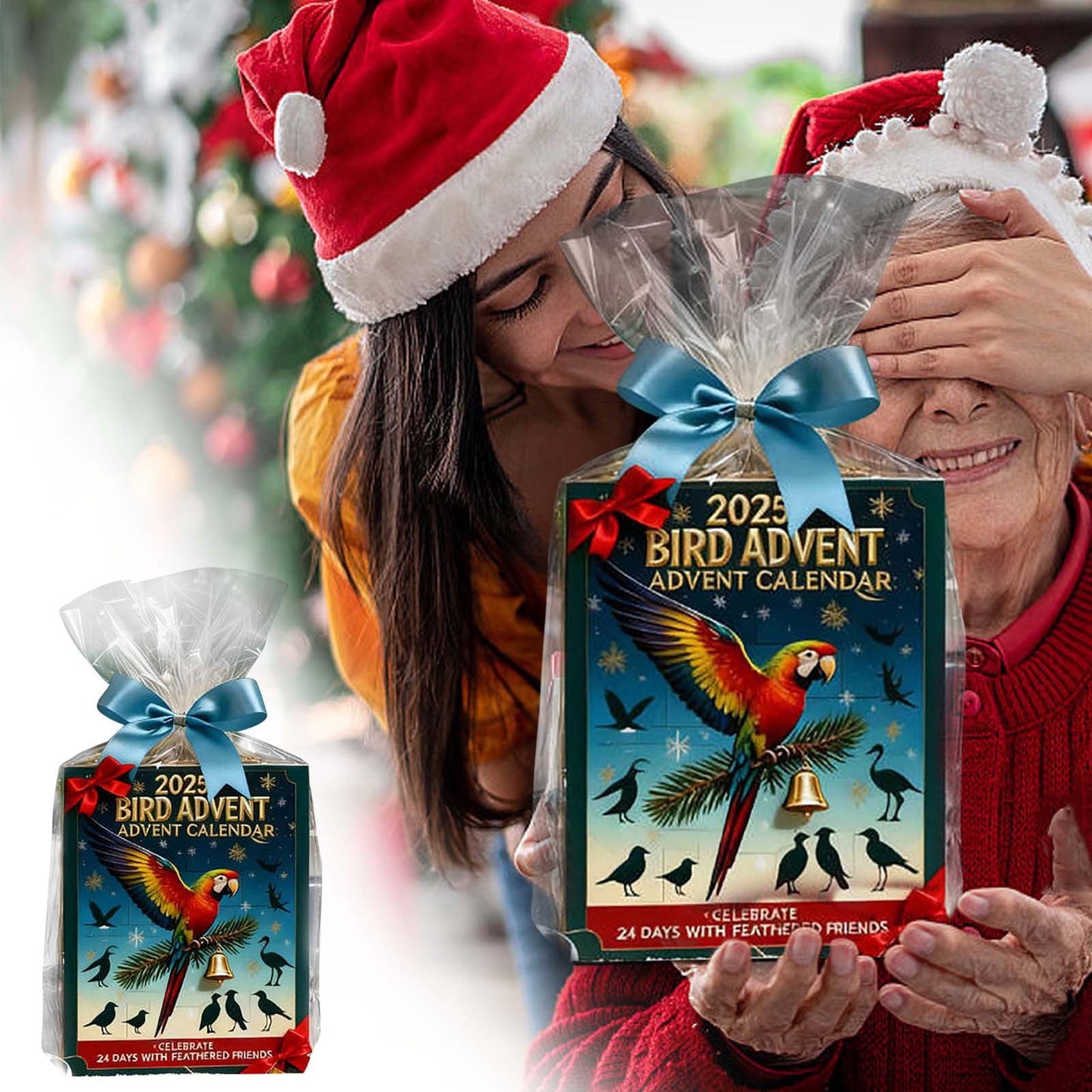 2025 Bird Lover'S Advent Calendar - 24 Days Ornithological Countdown With Collectible Bird Figurines, Educational Facts & Conservation-Themed Surprises