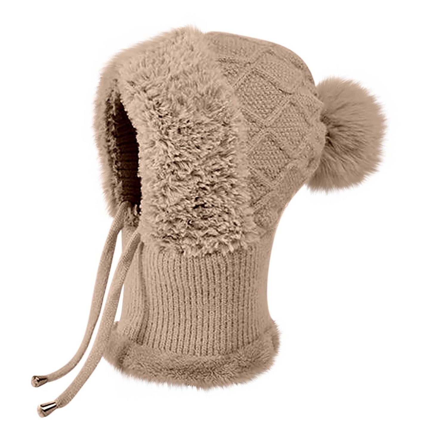 3 In 1 Hat For Women,3 In 1 Beanie Hat With Scarf And Mask,Beanie Hats For Women,3 In 1 Knitted Hat For Women With Scarf And Mask Fall Winter Warm Knitted Ski Scarf And Mask