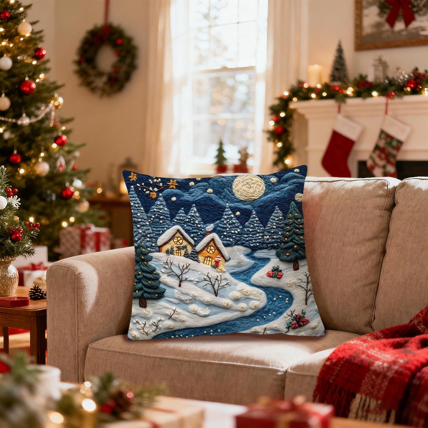 45*45Cm Funny Pillows Cover,18In Funny Throw Pillows Cases,Christmas Decorative Throw Pillow Covers,Square Pillowcase With Zipper For Living Room,Bed Decor,Patio,Car,French Country Sofa Cushion Cases