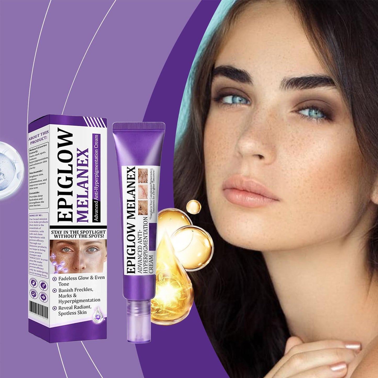 Banzch Advanced Resist-Hyperpigmentation Cream, Anti-Aging Dark Speckle Corrector Face Cream For Hyperpigmentation 30g