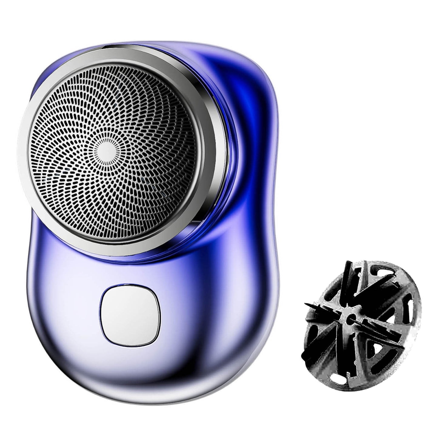 Banzch Electric Shaver For Men,Mini-Shave Portable Electric Shaver Pocket Size Portable Shaver Wet And Dry Mens USB Rechargeable Shaver Charging With 1pc Cutter Head,Mothers Day Gifts