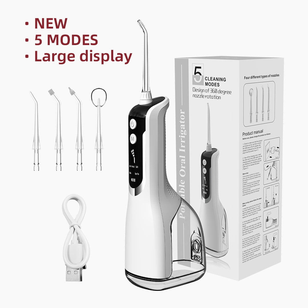 Banzch Electric Toothbrush Portable Water Floss Oral Cleaning Household Whitening And Teeth Washing Machine,Mothers Day Gifts