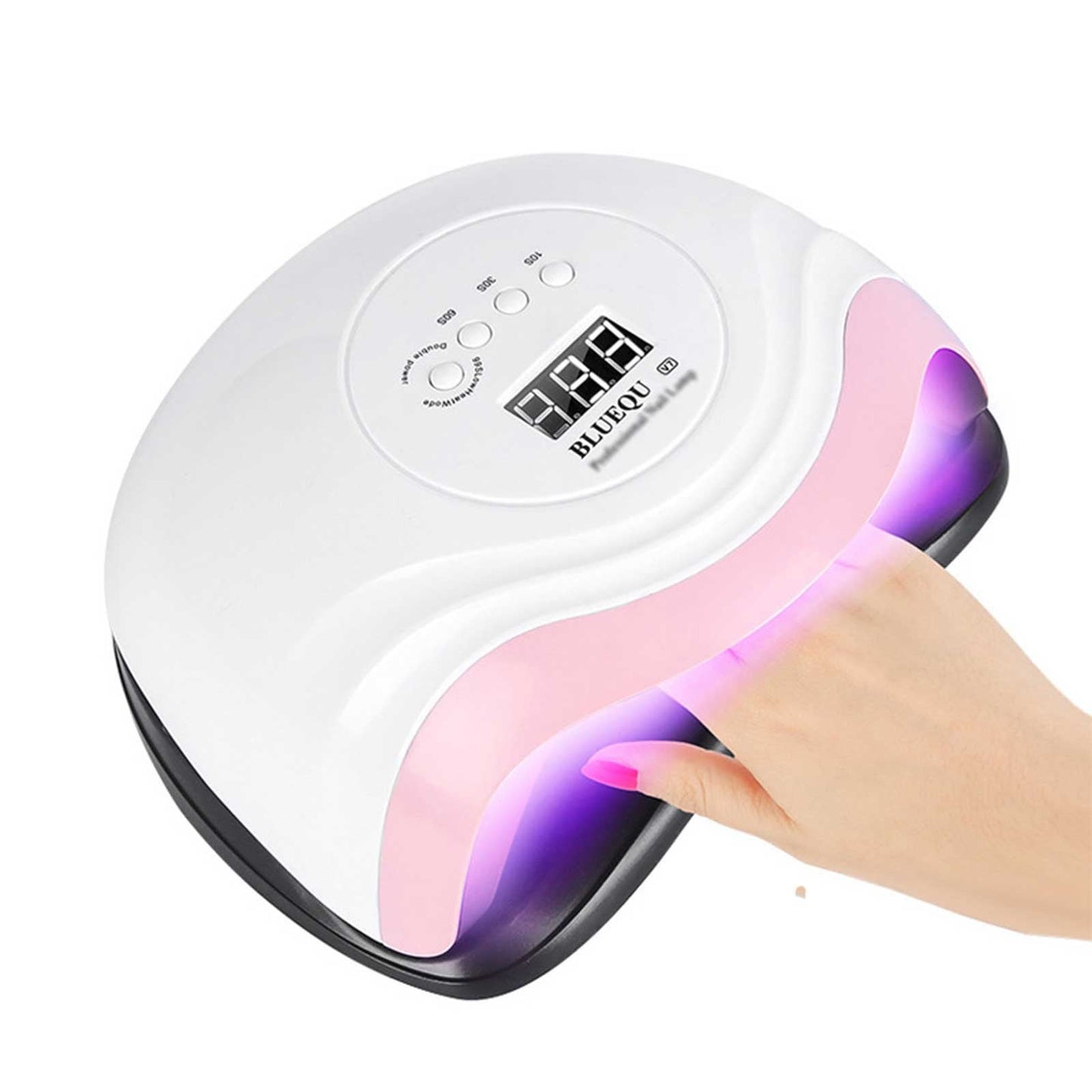Banzch LED Nail Lamp LED Nail Lamp 168W Light For Nails With 4 Timer Setting LCD Display Screen Nail Lamp Nail Dryer,Mothers Day Gifts