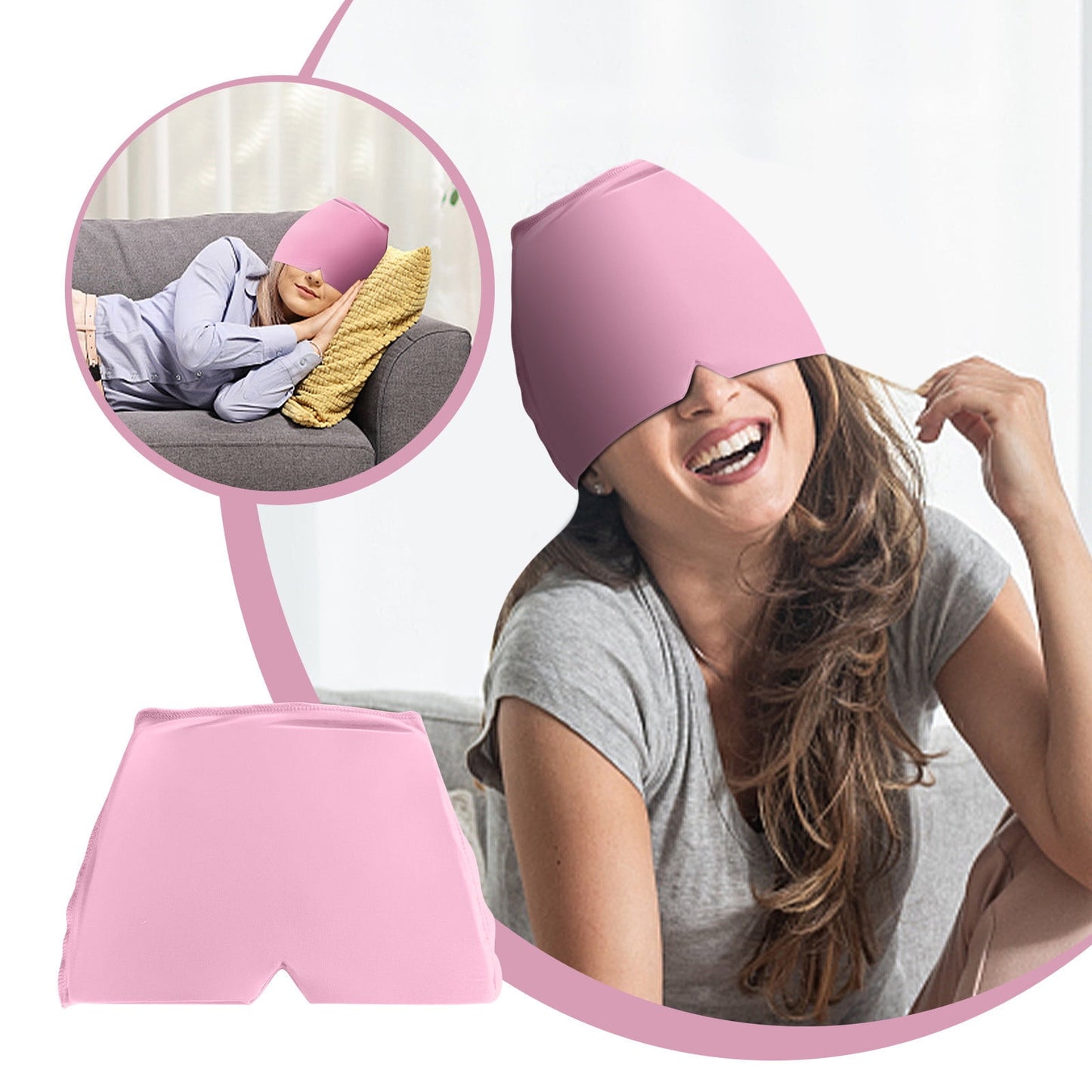 Banzch Multifunctional Gel Headache Cap Headache And Migraine Relief Cap Cold Compress Relief For Migraine Or Stress Headaches,Mothers Day Gifts