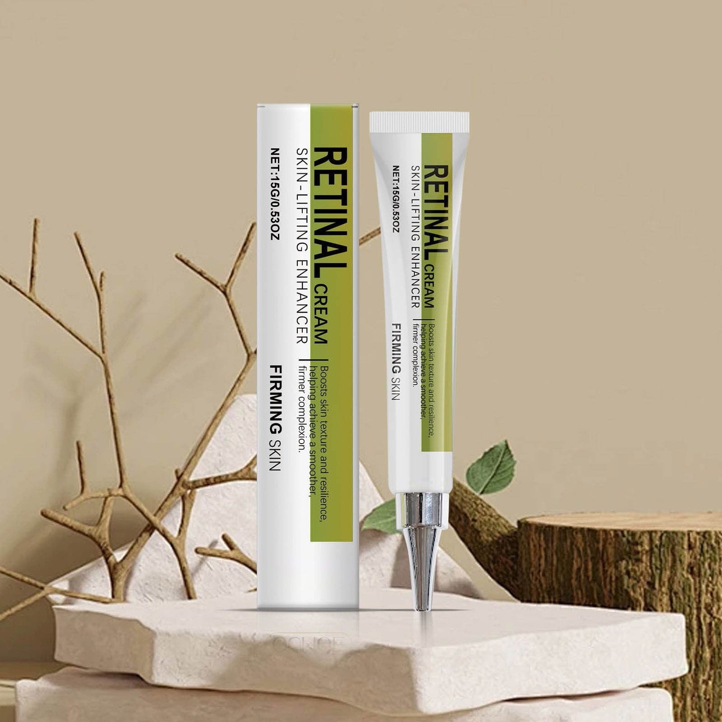 Banzch Retinal Tightening Booster, Wrinkle And Firming Face Cream Fade Fine Lines Deep Nourishing Repair 15g