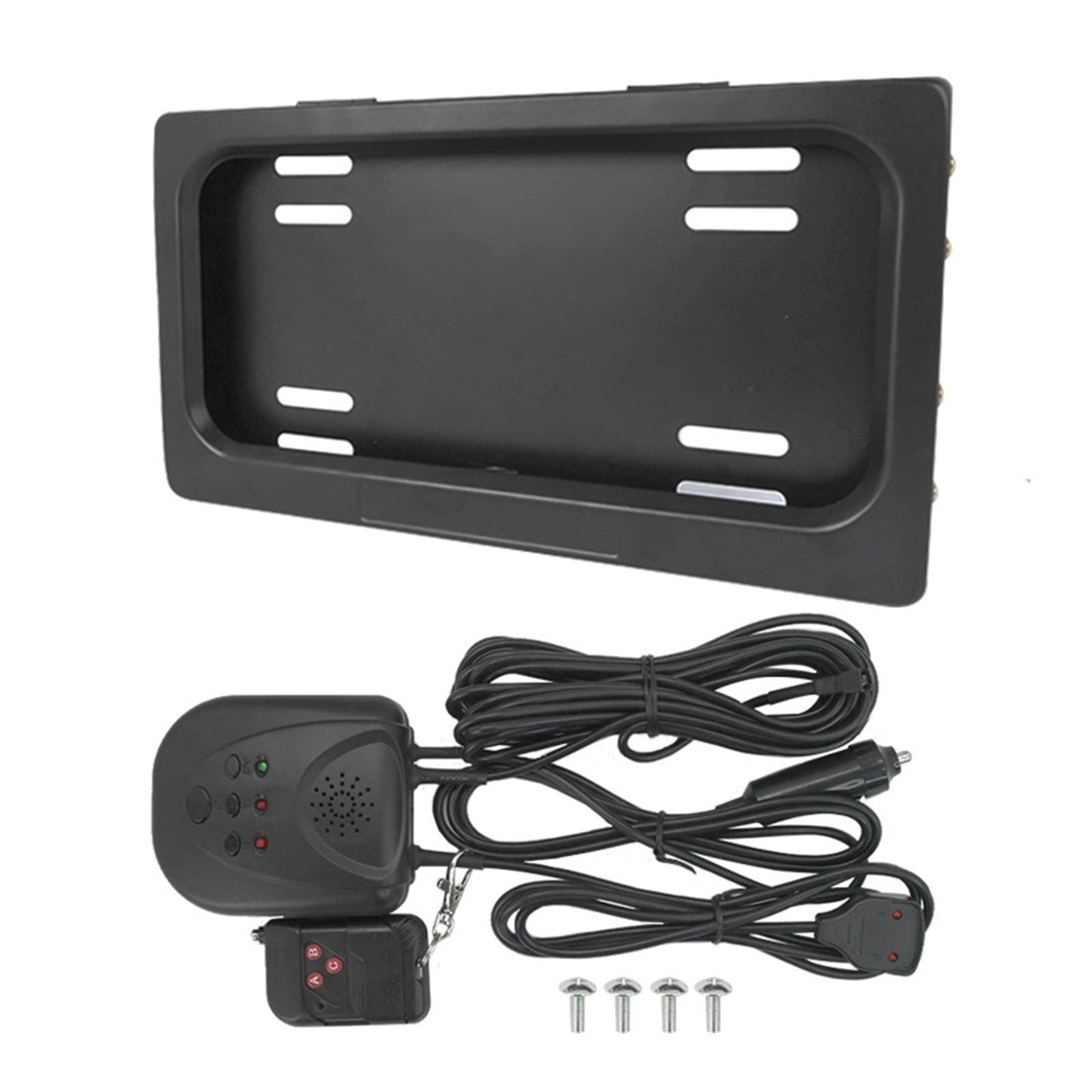 Buodes Deal Clearance Under 5 Car License Bracket Holder Us Car License Bracket US General License For 24 Hour Protecting And Windproof 1PC