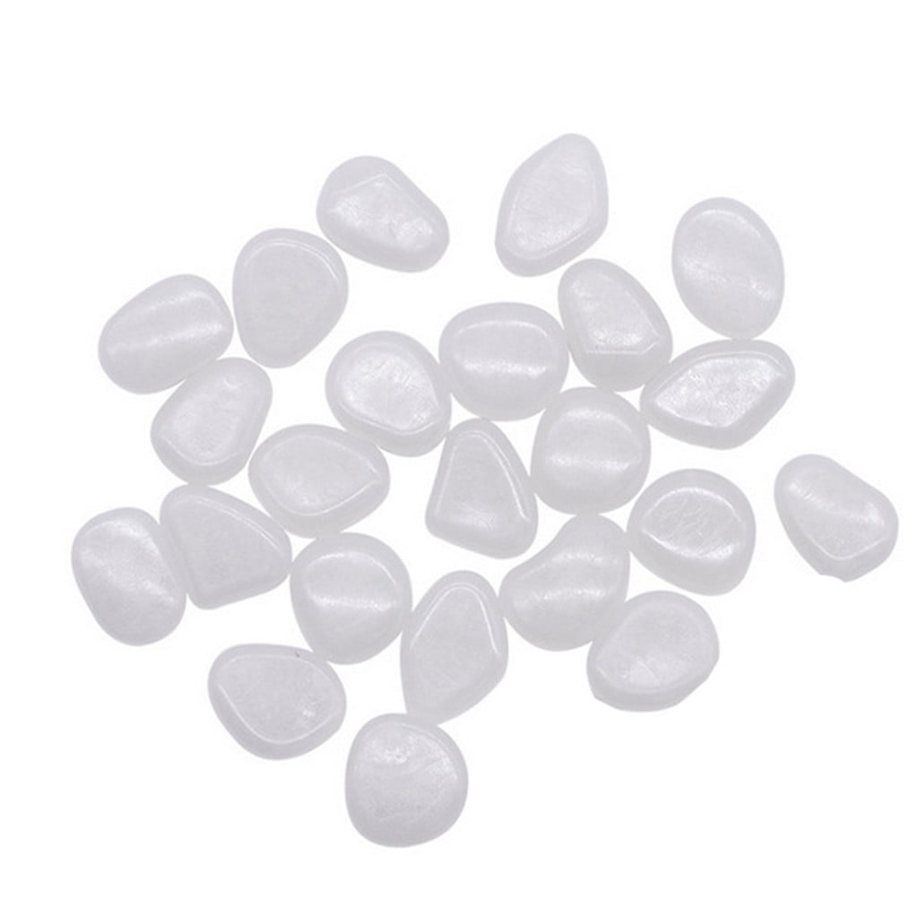 Buodes White 1405 Dark Pebbles Luminous Stones