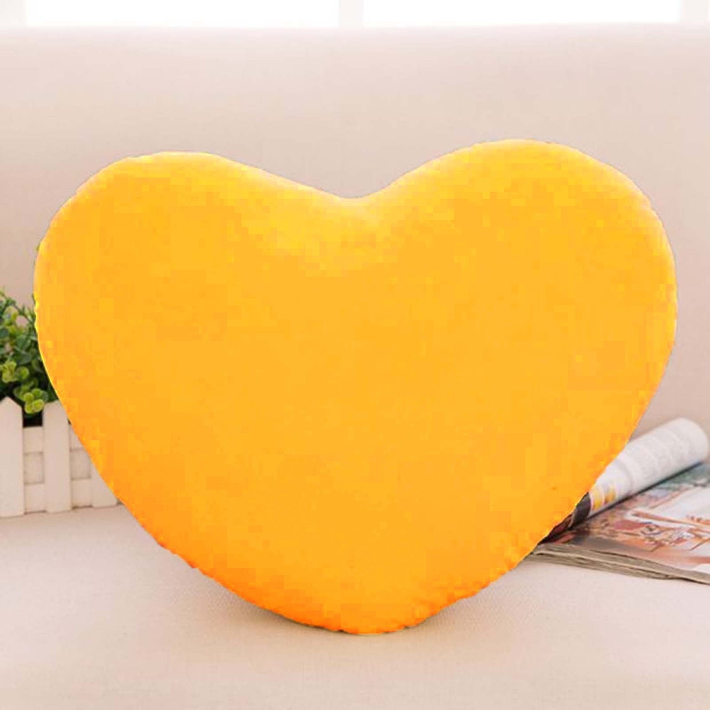 CELNNCOE Heart Pillow,Soft Pink Heart Shaped Pillow,Cute Room Decorative Throw Pillow,Heart Plush Cushion,Faux Fur Room Decor Throw Pillow for Couch Bed Women Valentine's Day Xmas Gift,4OCM/15.12inch