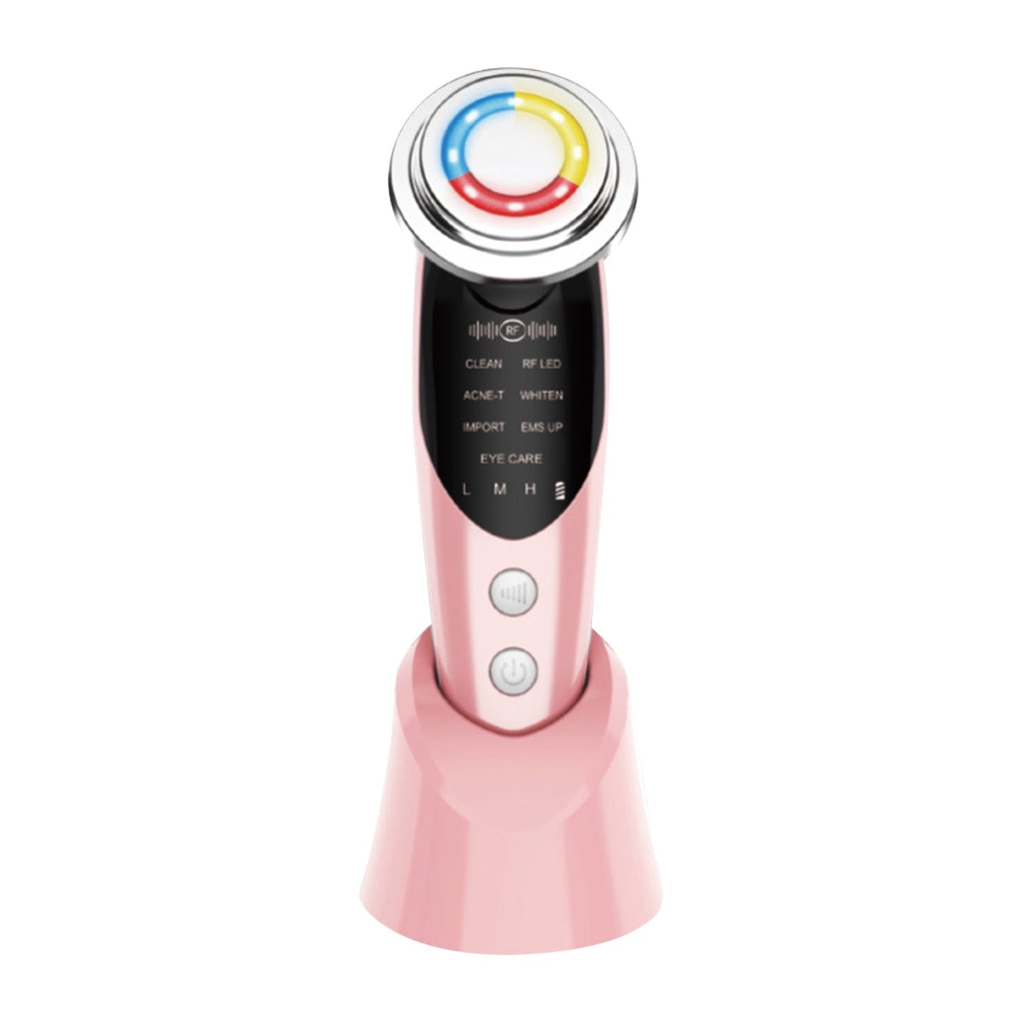 CELNNCOE Seven Mode Introduction Instrument, Facial Color Light Beauty Instrument, Skin Care Instrument, Micro Current Rejuvenation Instrument,Face Massager,C