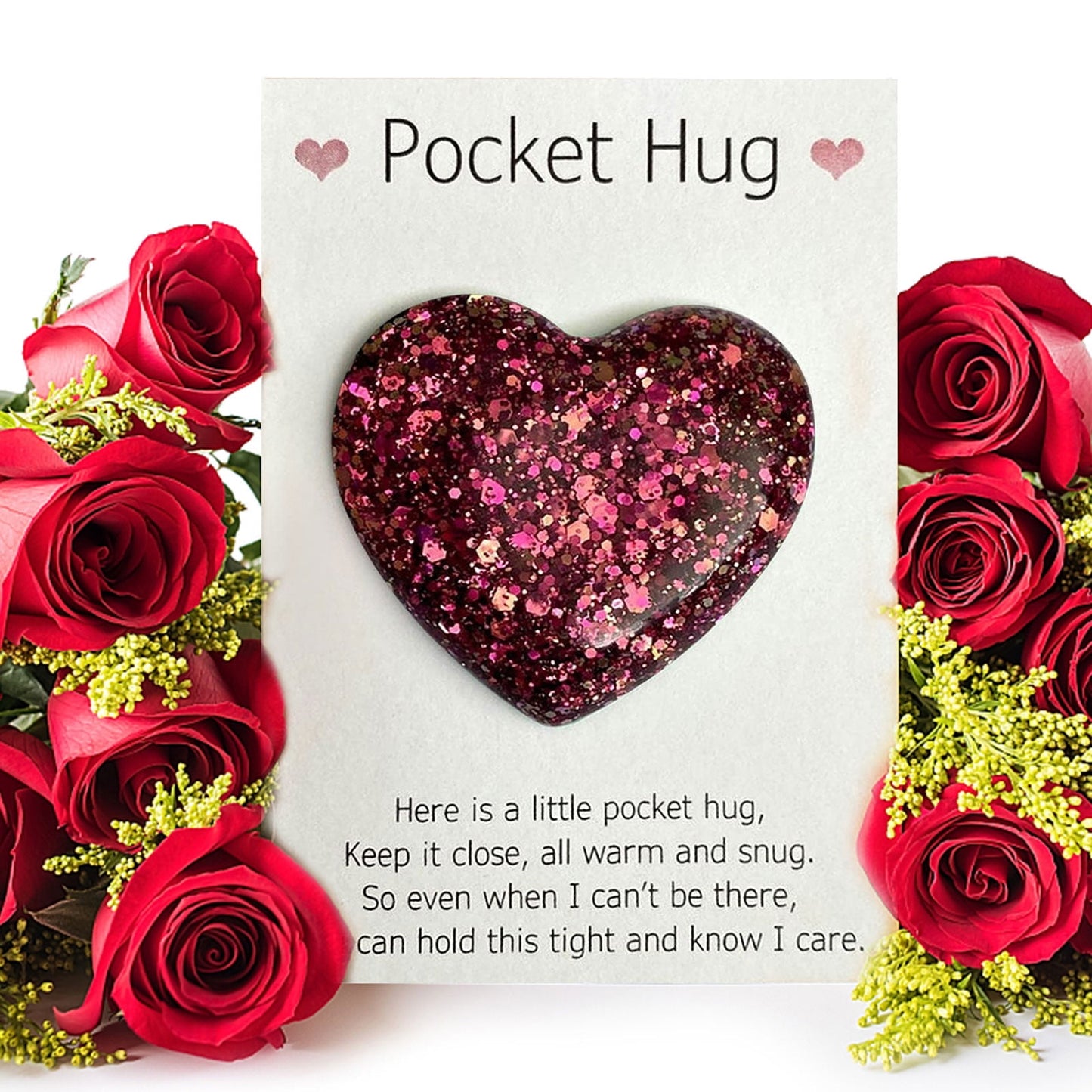 CELNNCOE Valentines Day Gifts-Pocket Heart Pocket Heart Love Gift
