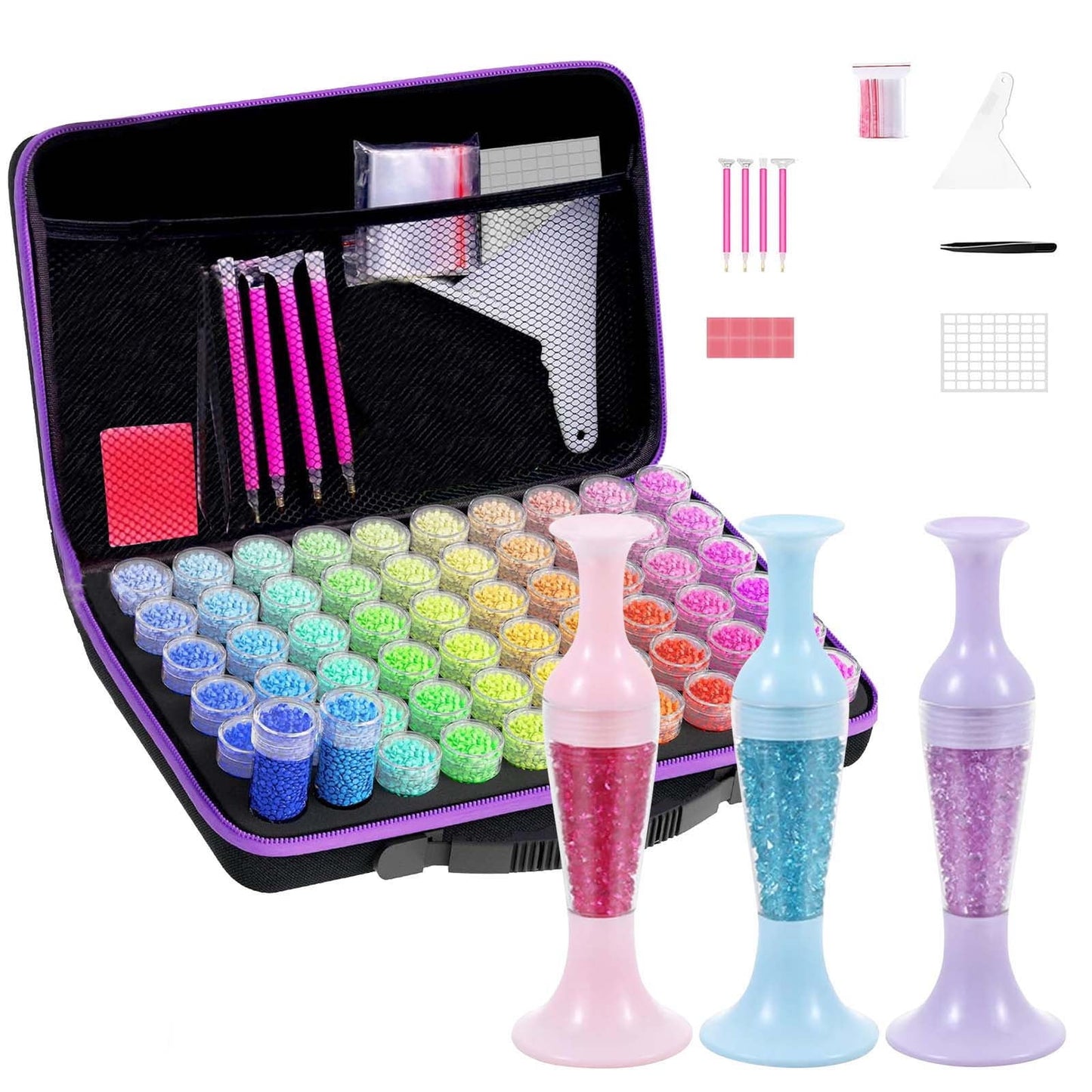 Diamond Art Pens, Diamond Art Painting Pen,Diamond Painting Tools, Diamond Art Painting Kits, Diamond Art Accessories Pens, Diamond Dotting Tool For Nail Art Crafts Making,30Pcs Pen Set