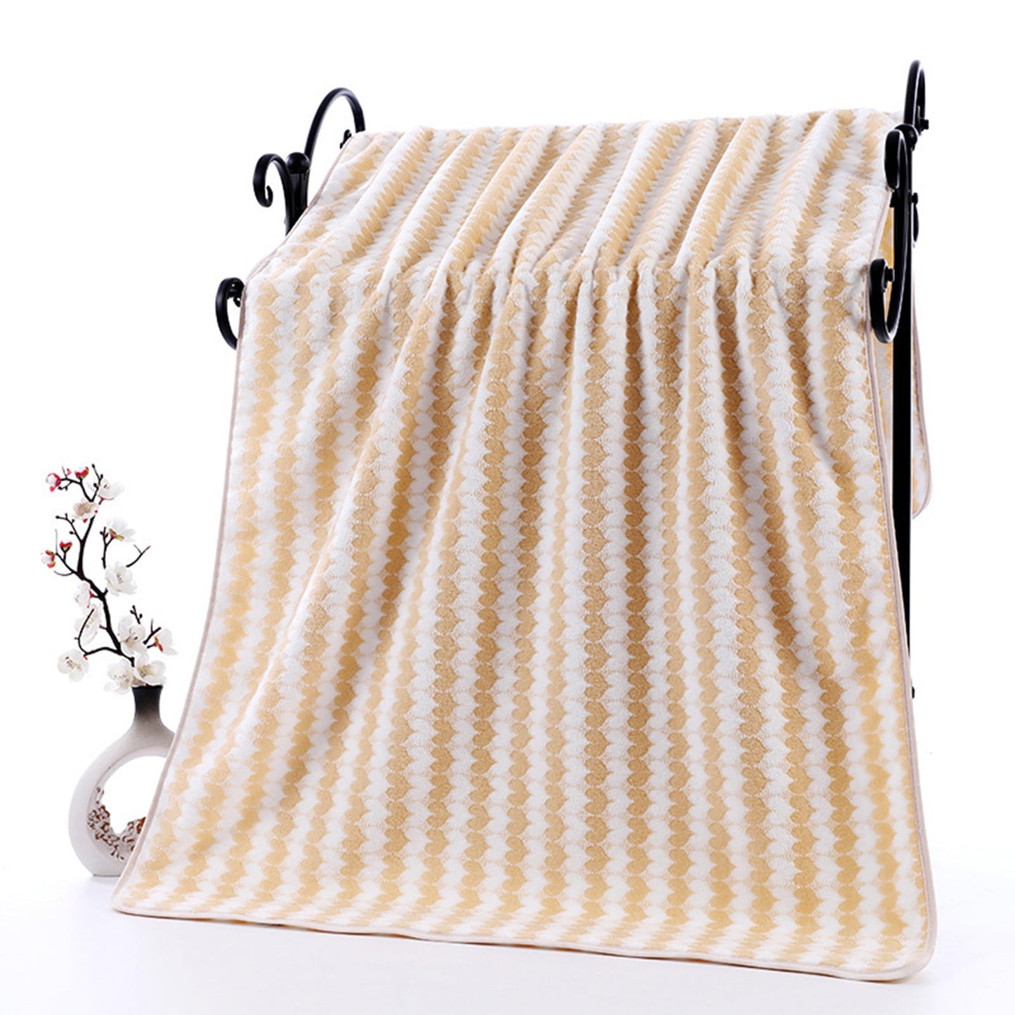 Fleece Bath Towels 75X35Cm Large Heart Towel,Valentine'S Day Bath Towels For Body, Highly Absorbent, Super Soft, Lint Free Fluffy Shower Towel For Bathroom, Gym, Lightweight Towel,Holiday Gift