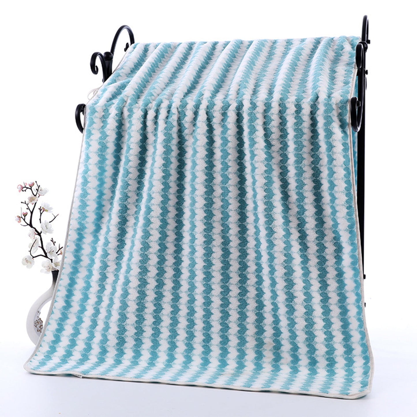 Fleece Bath Towels 75X35Cm Large Heart Towel,Valentine'S Day Bath Towels For Body, Highly Absorbent, Super Soft, Lint Free Fluffy Shower Towel For Bathroom, Gym, Lightweight Towel,Holiday Gift