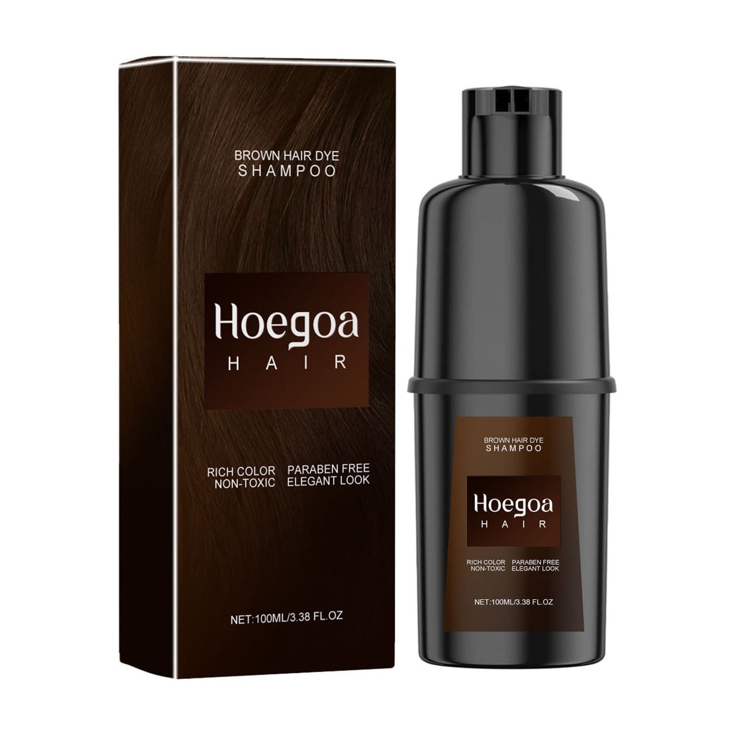 Hair Dye Shampoo, Hair Instant Dye Shampoo Black Hair Dye Shampoo for Men & Women,Natural Plant Hair Dye Shampoo,Hair Color for Gray Hair Coverage,Long Lasting Hair Color Shampoo