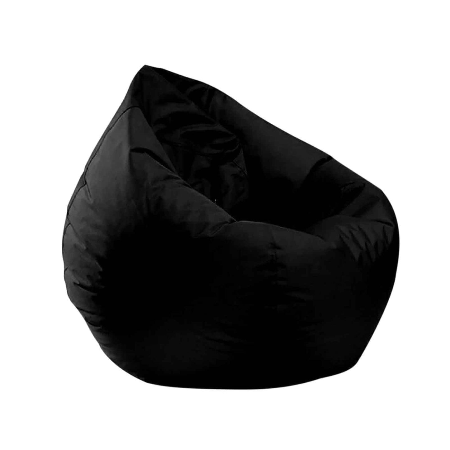 Large 4-Foot Bean Bag Chair With Ultra Soft Fur Cover, Foam-Filled Lazy Sofa For Adults In Living Room Or Bedroom, Machine Washable For Easy Care