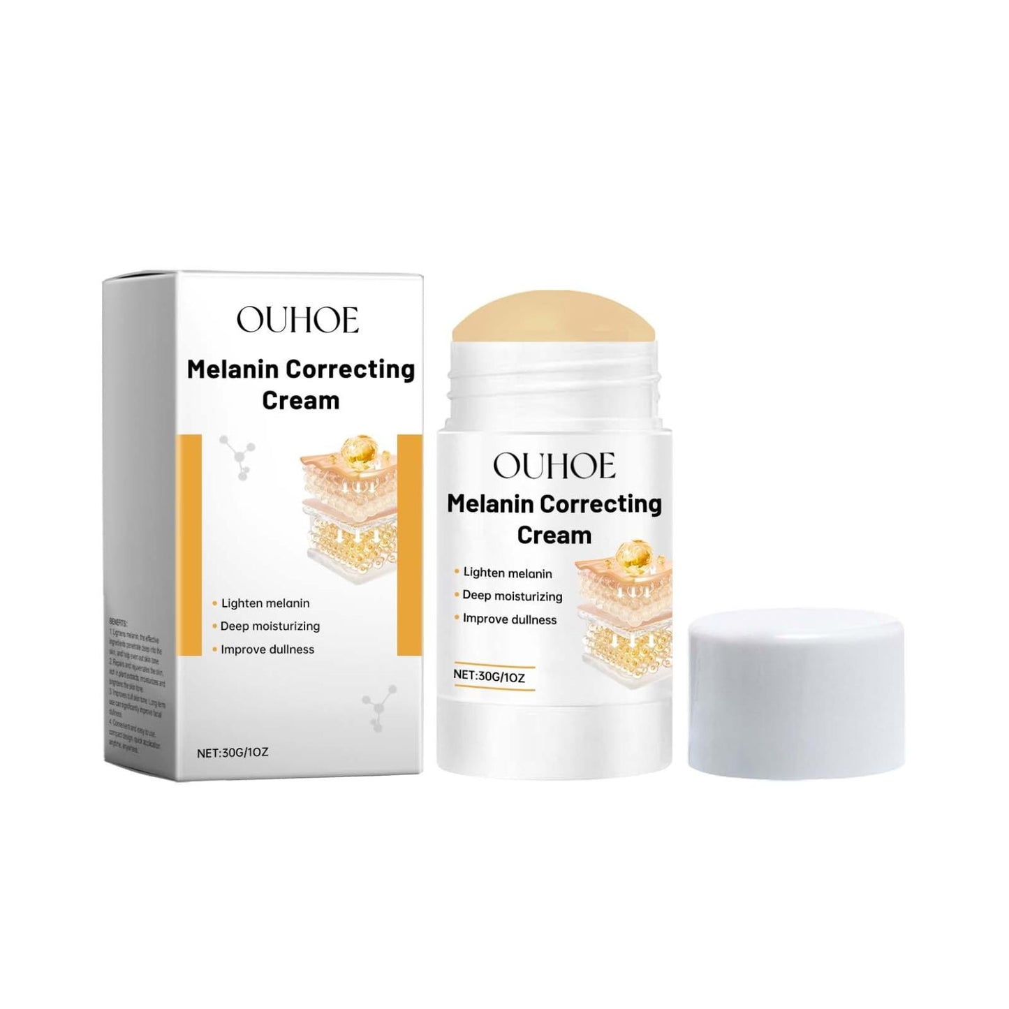 Melanin Correcting Cream, Moisturizing Repair Cream for Even Skin Tone and Hydration