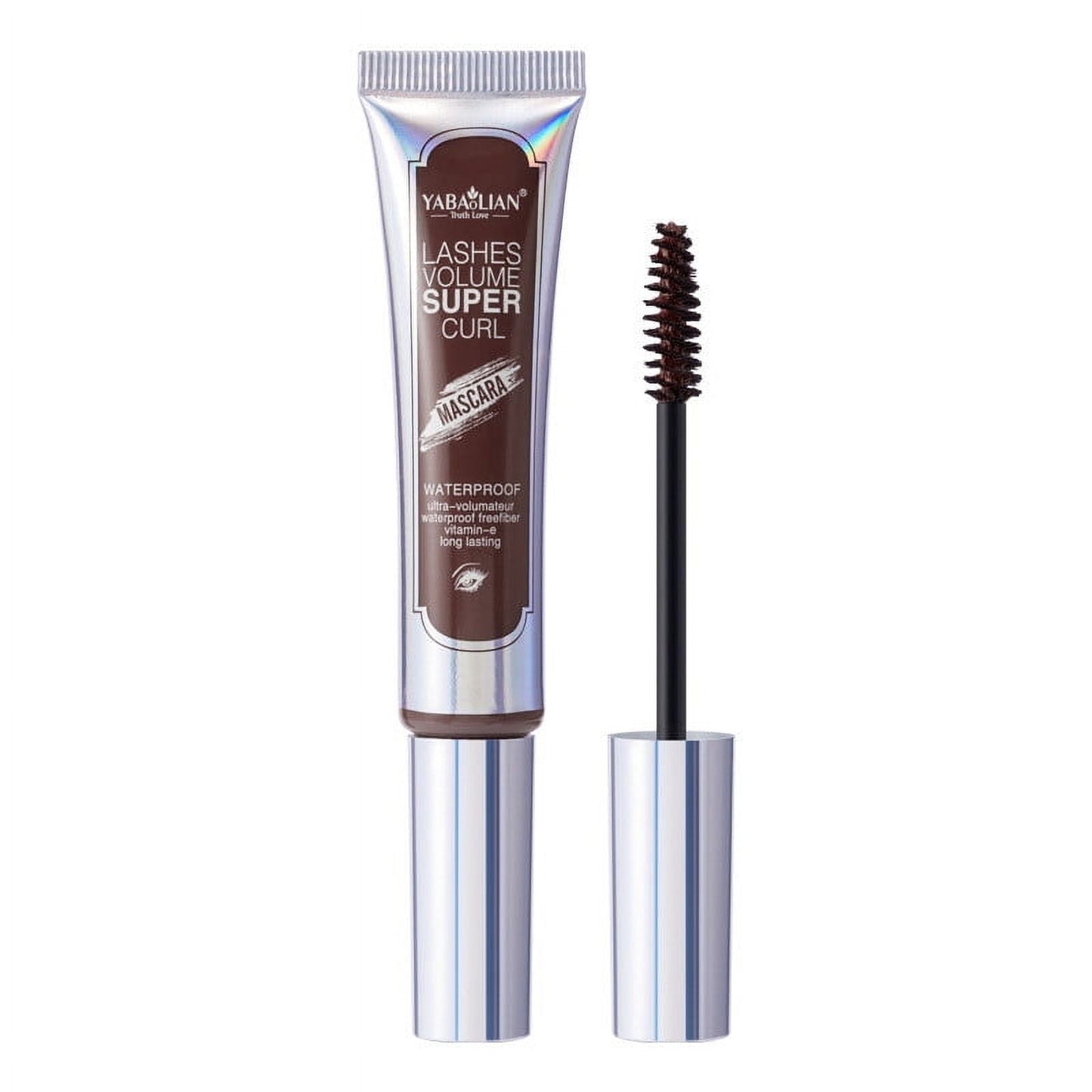 Rdeuod Mascara, Mascara Eyes Color Mascara Fast Dry Eyelashes Curling Lengthening Makeup Eye Lengthening, Lifting,,Gray