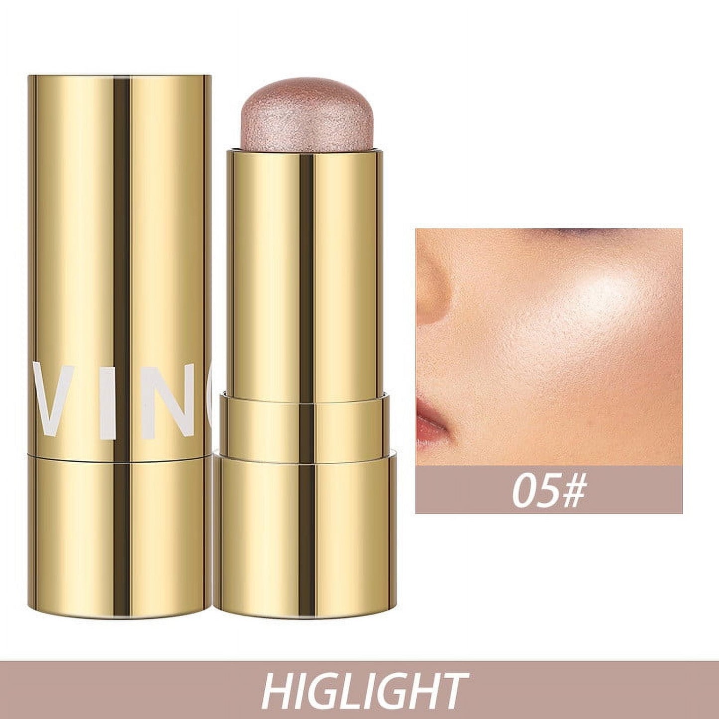 Rdeuod Three-in-one Blush Makeup,Cream Blush For Cheeks,Face Blush Eye Shadow Lip Gloss Three-in-one Blush Cream for Shadow Eyes Lips Cheek (B)