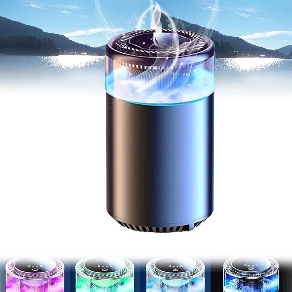 Spray Car Viewing Aromatherapy Diffuser,Car Air Freshener Diffuser,Smart Car Air Freshener Diffuser,Aroma 360 Car Diffuser for Car Fragrance Diffuser,Auto On/Off Intelligent Car Diffuser(North cedar)