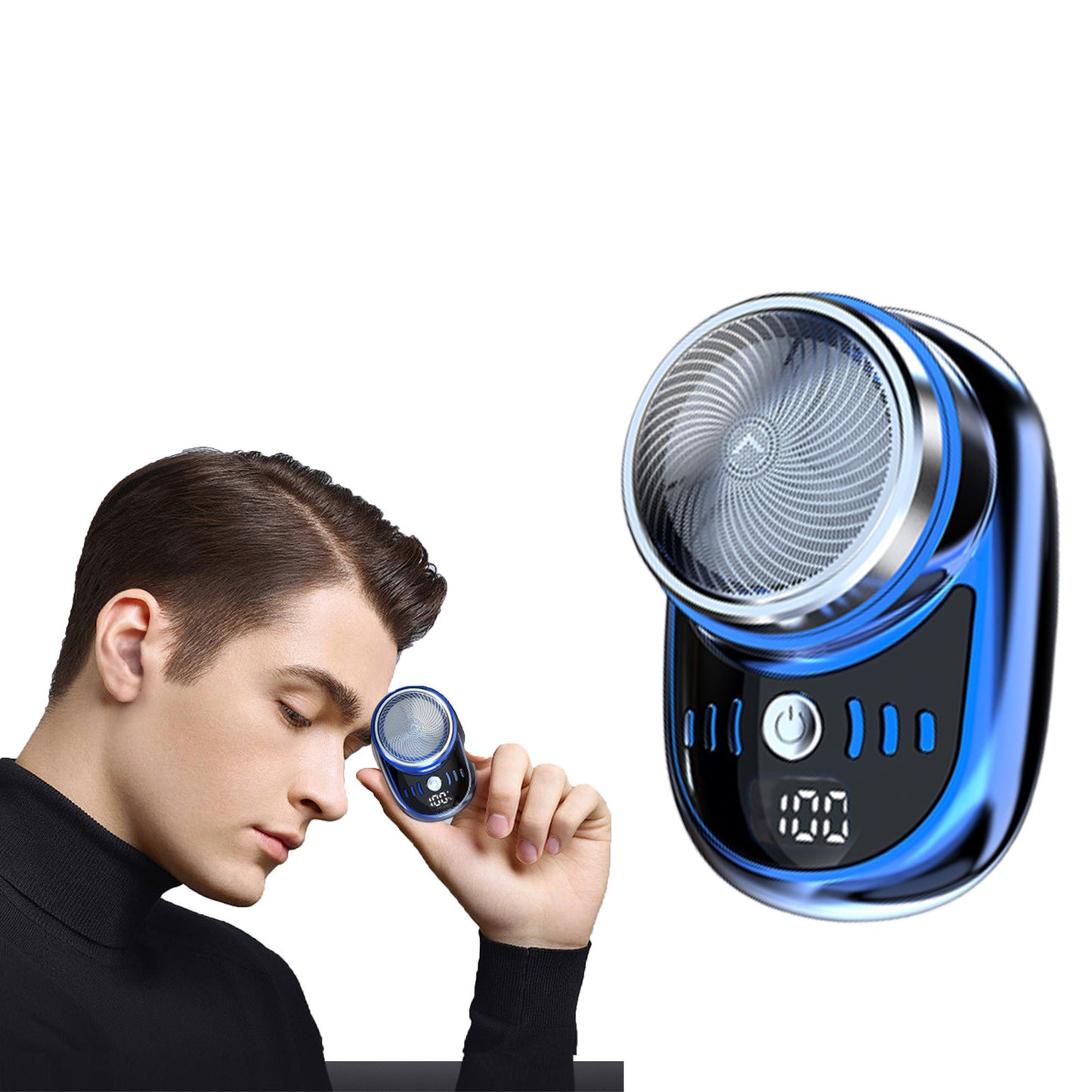Banzch Men¡¯s Electric Shavers Rotary Waterproofing/Rechargeable, Electric Shaver For Men Floating Head Portable Travel Shavers For Man Idea Gift,Mothers Day Gifts