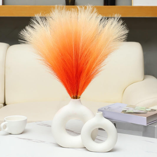 10Pc Valentine'S Day Decorations,Faux Pampas Grass Christmas Artificial Fake Flower Gothic Decor For Festival Boho Home Wedding Birthday Party Decoration Minimalist Style Contemporary Interior Decor