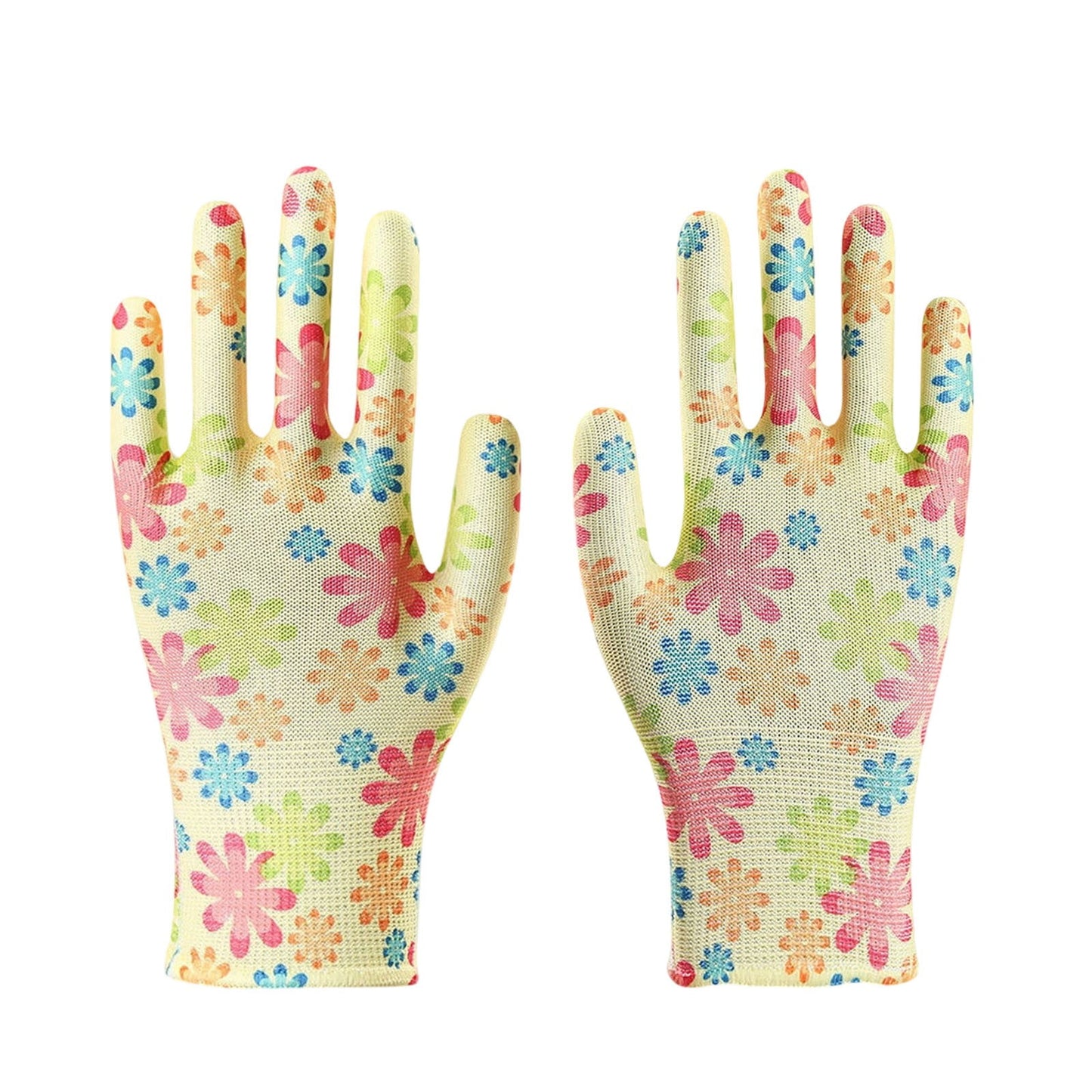 12Pair Gardening Gloves For Women - Gardening Gloves Garden Gloves For Women Thorn Proof Breathable Rubber Coated Garden Gloves, Multi-Purposes Gardening Gloves