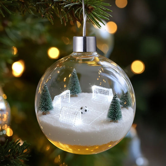 1Pc 3.15In Sports Christmas Ornaments,Sports Ornaments,Sports Ornaments For Christmas Tree,Transparent Balls,Transparent Christmas Ball Ornaments,Christmas Tree Ornaments,Home Xmas Tree Party Decor
