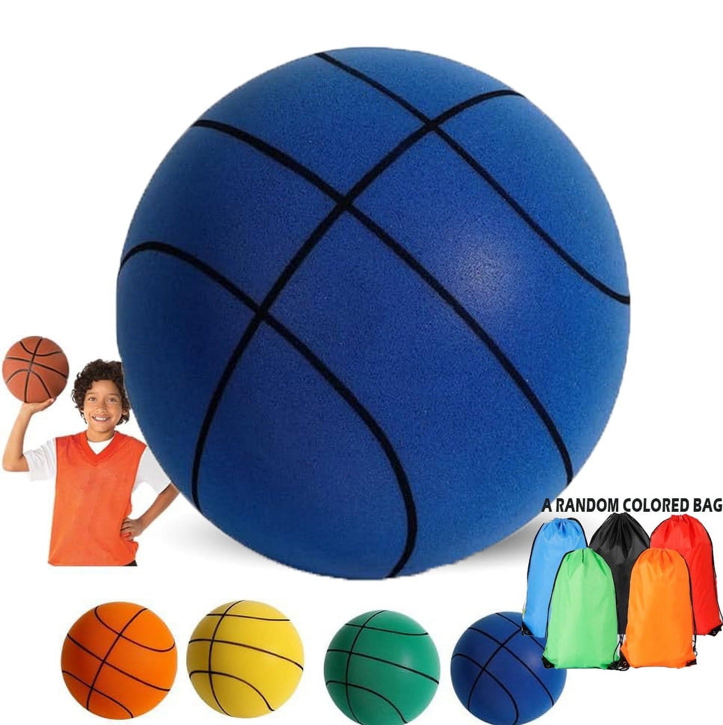 2025 Silent Basketball,Silent Basketball Dribbling Indoor,Dribble Dream Silent Basketball,Size 5 Basketball,The Handleshh Silent Basketball Dribbling Indoor,Foam Basketball Indoor Training Ball Gift