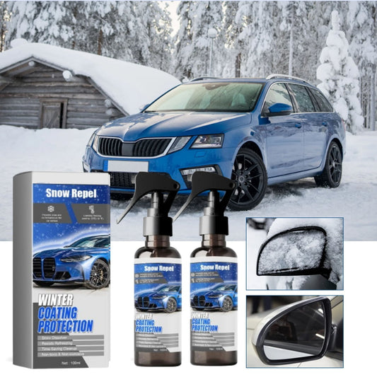2Pc 100Ml Ice Agent,Deicer Spray For Car Windshield Deicer Spray For Car, Fast Acting Ice Remover & Fridge Defrosting Agent, Multi-Purpose Melting Spray For Winter Auto Care