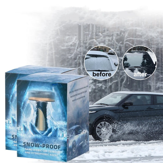 2Pc Car Advanced Electromagnetic Ice Scraper,Freeze Windscreen Device,Winter Antifreeze Windscreen Snow Removal Device,Scratch-Free Snow Removal Tool Sturdy Snow Brush Ergonomic Grip Snow Scraper
