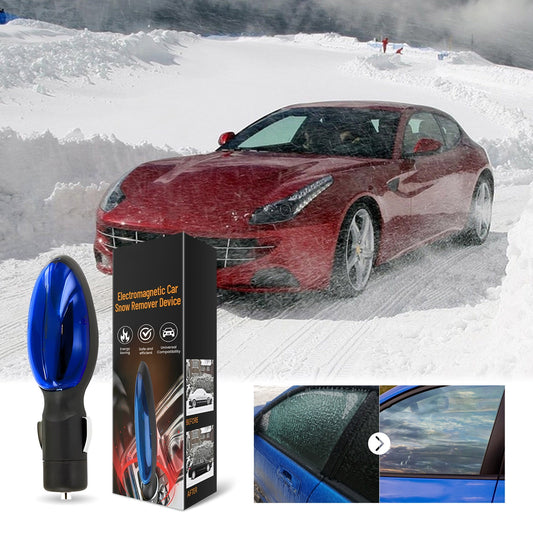 3Pc Car Defroster,Windshield Defroster For Car,Anti-Freeze Electromagnetic Car Snow Removal Device,Electromagnetic Snow Melter,Portable Car Defrosting Device For Melting And Defrosting Car Glass