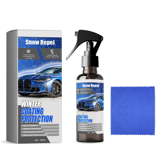 3Pc Ice Agent,Deicer Spray For Car Windshield,100Ml Windshield De-Icer Spray, Fast-Acting Ice & Snow Melting Coating For Car And Truck Windows, Easy Spray-On Application