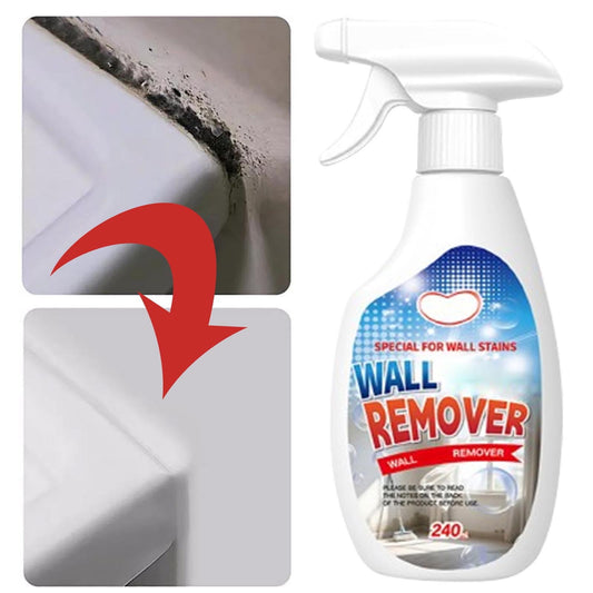3Pc New Upgraded Strong 240Ml Home Wall Remover -Mildew Stain Remover Spray, Antis-And Mildews Cleaner For White Walls