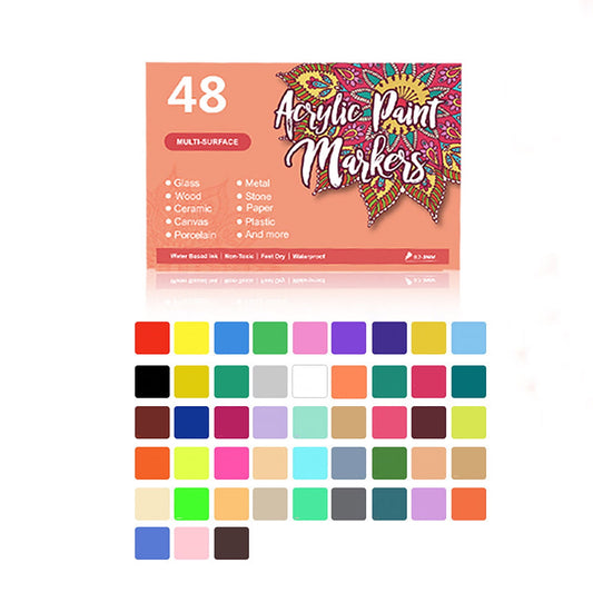5/12/18/24/36/48 Colors Nail Art Pens Set 12 Colors Nail Art Markers,Nail Art Pens For Painting Nails Christmas Gifts Nail Polish Pens Dotting Drawing Painting Pen,Diy Painting Point Liner
