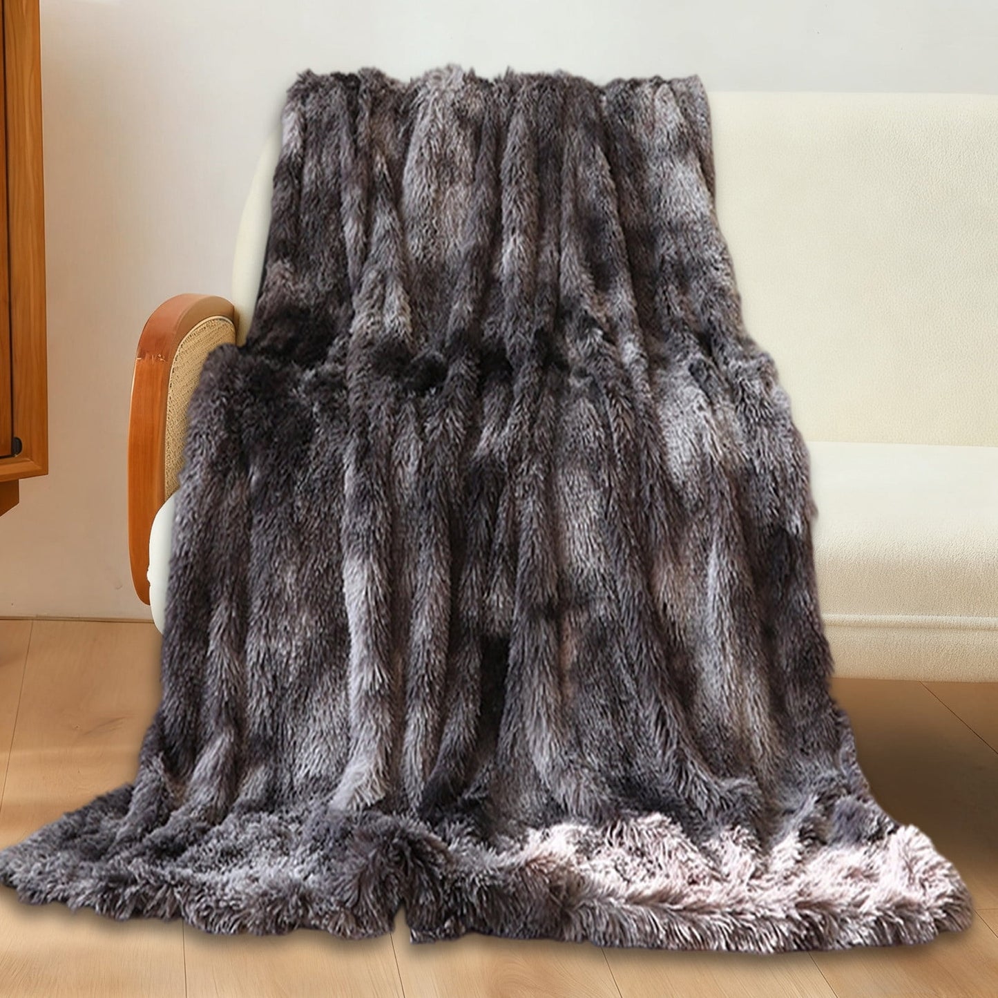 80*120Cm Fluffy Blanket,Flannel Blanket,Fuzzy Blanket,Velvet Flannel Throw Blanket,Tie-Dyed Blanket Super Soft Lightweight Decorative Couch Blanket For All Seasons, Cozy Polyester Fleece For Sofa Bed