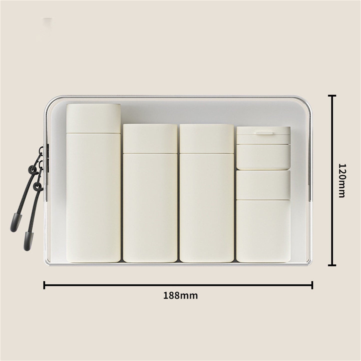 Banzch 5Pcs Travel Bottles For Toiletries Leak Proof Travel Size Toiletries Travel Shampoo And Conditioner Bottles For Shampoo Conditioner Lotion,Mothers Day Gifts