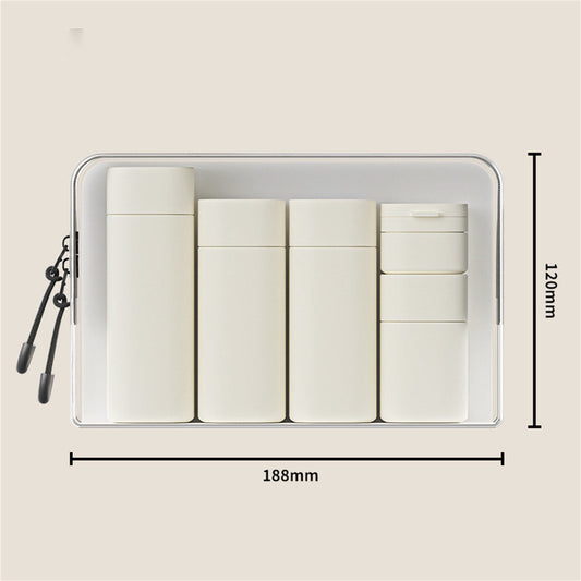Banzch 5Pcs Travel Bottles For Toiletries Leak Proof Travel Size Toiletries Travel Shampoo And Conditioner Bottles For Shampoo Conditioner Lotion,Mothers Day Gifts