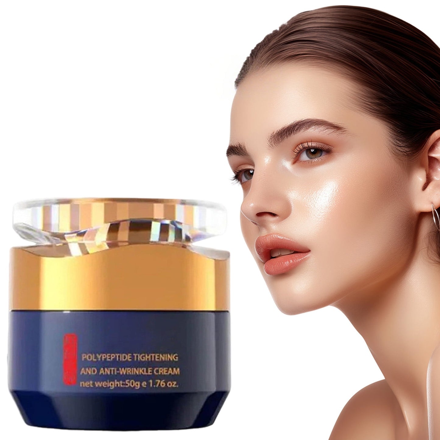 Banzch Anti-Wrinkle Moisturizing Cream, Face Cream, Polypeptide Tightening Cream, Skin Firming Moisturizer for Women & Men