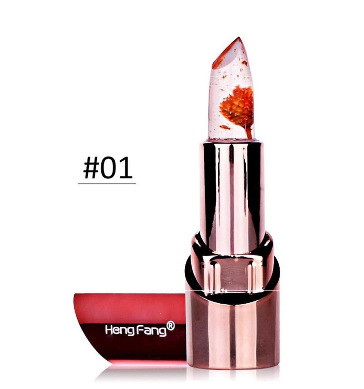 Banzch Beauty Bright Flower Crystal Jelly Lipstick Temperature Change Color Lip,Mothers Day Gifts