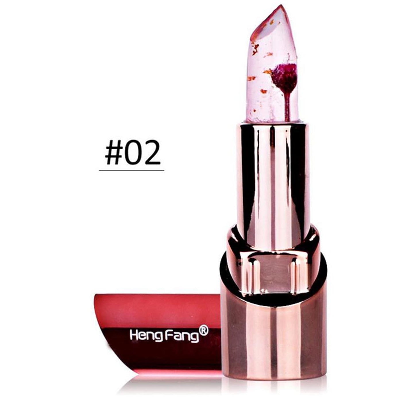 Banzch Beauty Bright Flower Crystal Jelly Lipstick Temperature Change Color Lip,Mothers Day Gifts