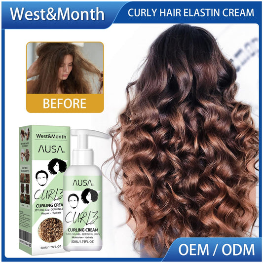 Banzch Curly Hair Elastin 50ml,Mothers Day Gifts,Mothers Day Gifts
