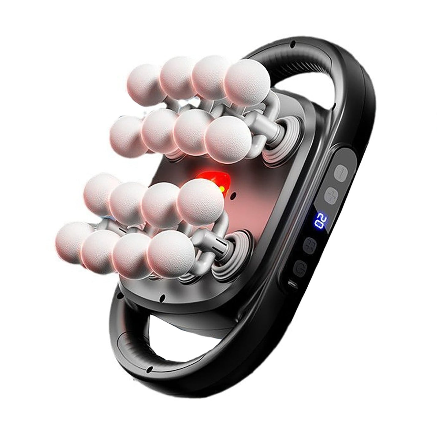 Banzch Deep Tissue Massager, 16 Head Handheld Massage Gun Set, Powerful Back and Leg Muscle Massager for Pain Relief and Relaxation Gifts for Men and Women