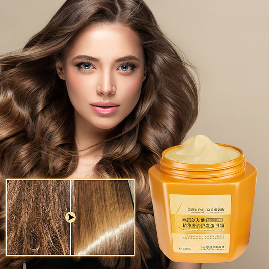 Banzch Essence Nourishing Hair Protein Cream, Amino Acids Hair Essence, Protein for Hair Repair, Moisturizing Cream for Damaged Dry Hair, Luxurious Hair Care Cream
