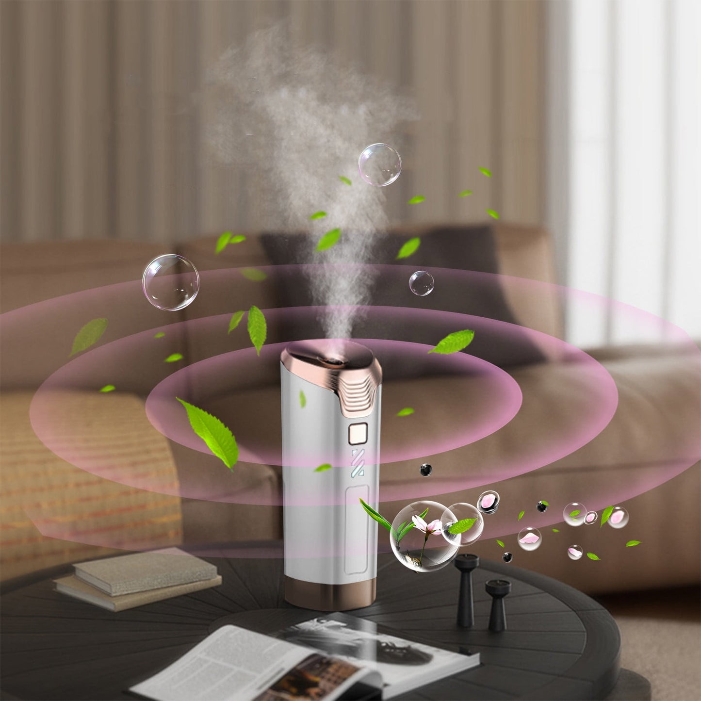 Banzch Essential Oil Diffuser - Ultrasonics Diffusers For Essential Oil Cool Mist Aromatherapy Diffuser Humidifier For Fragrances Oil,Aromatherapy Diffuser