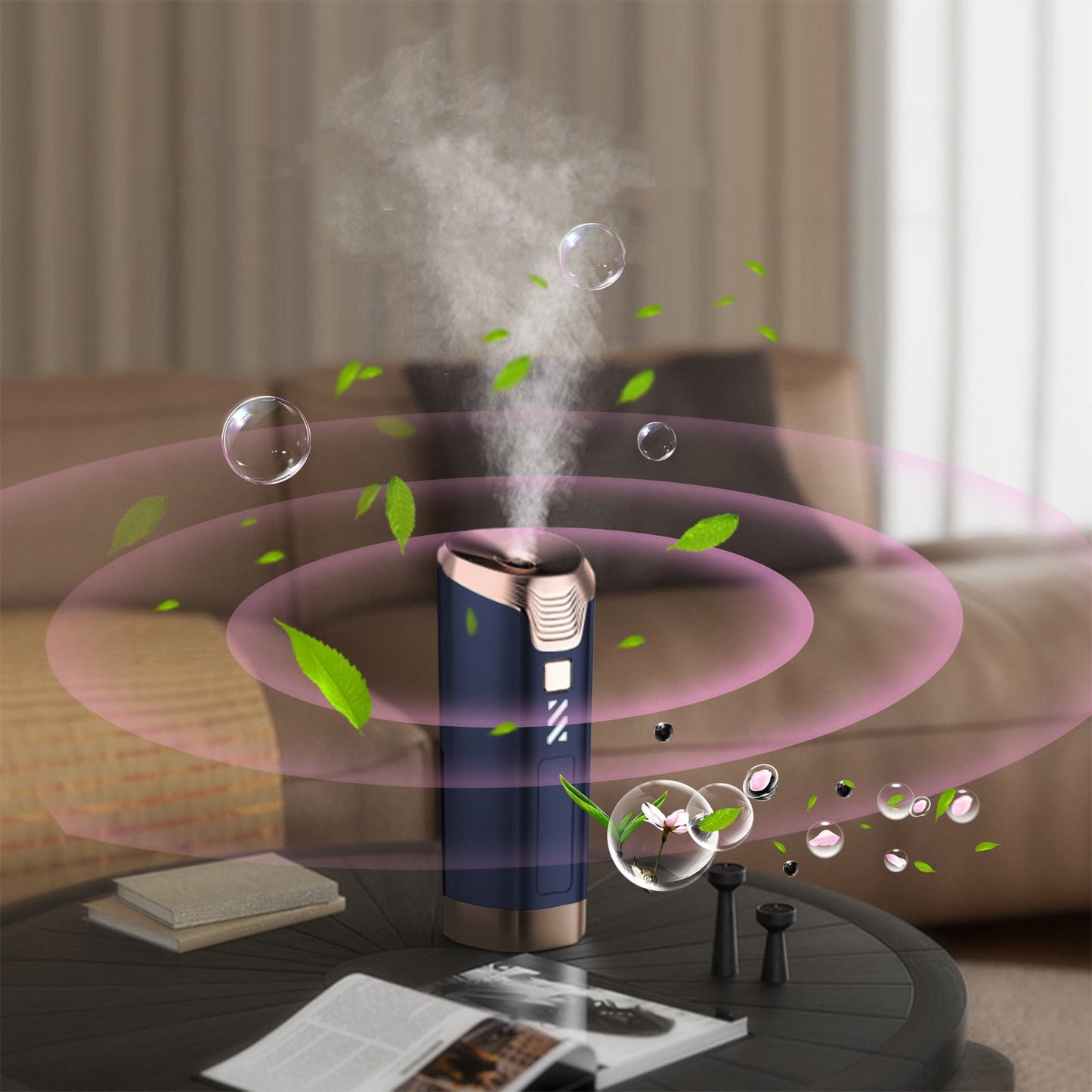 Banzch Essential Oil Diffuser - Ultrasonics Diffusers For Essential Oil Cool Mist Aromatherapy Diffuser Humidifier For Fragrances Oil,Aromatherapy Diffuser
