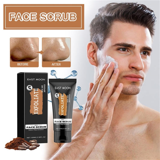 Banzch Face Scrub For Men 100 Gm Coffee Scrub For Blackhead Tan Dead Cell Removal Natural Rejuvenates Skin Tan Removal Scrub Exfoliating Scrub For Men,Mothers Day Gifts