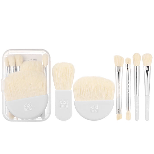 Banzch Mini Makeup Brush Set ,Travel Makeup Brushes Set£¬Portable Small Mini Makeup Brush Case For Women Face Eye Eyebrow Blush And Lip Gloss,Mothers Day Gifts