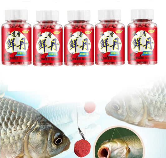 Banzch Natural Bait Scent Fish Attractants For Baits, 2024 New Universal Fishing Attractant Scent Baits Outdoor Fishing Accessories, Fishing Lures Strong Fish Attractant,Fishing Bait 5pcs