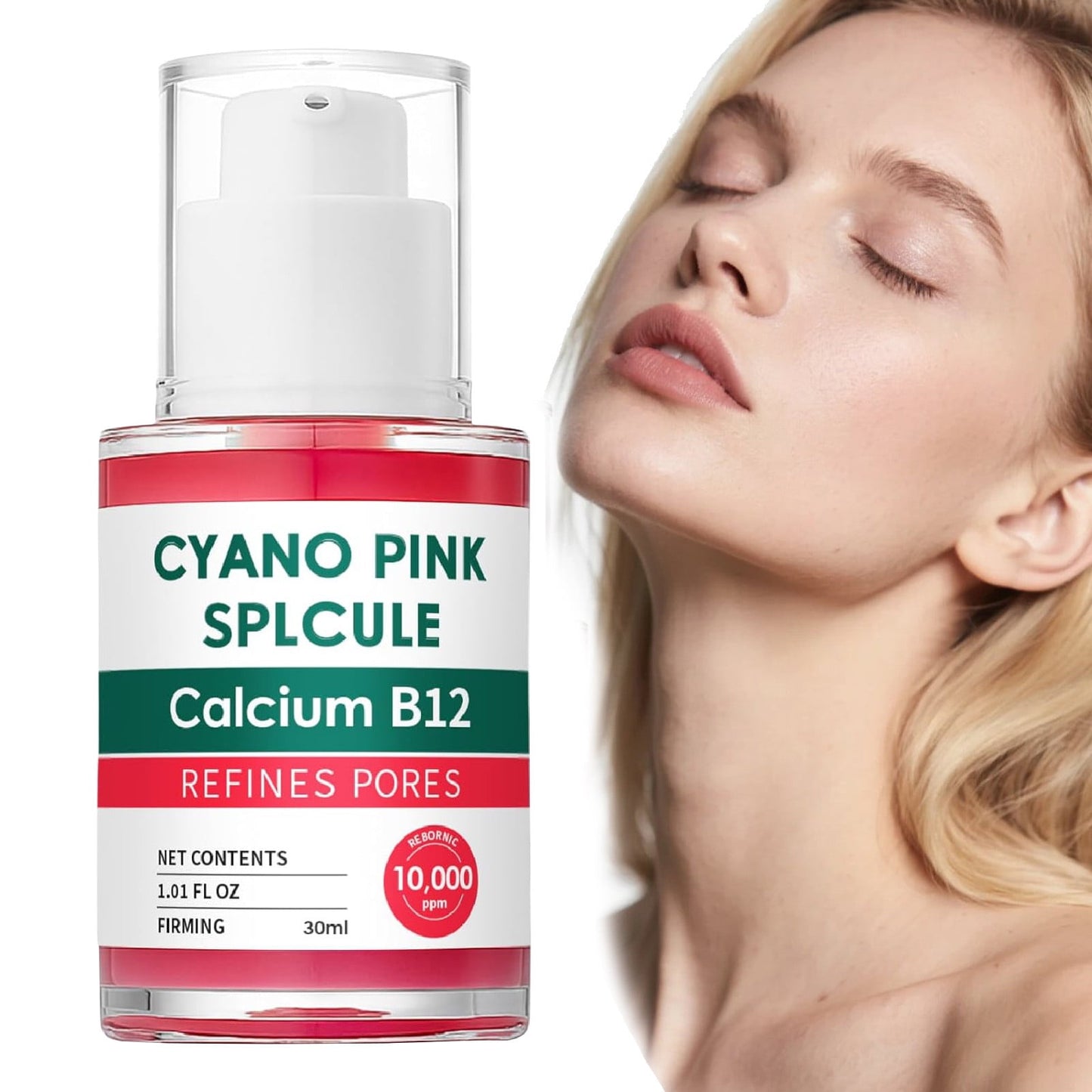 Banzch Spicule Serum, Picotonic Shot Ampoule, Moisturizing Face Serum, Deep Hydration, Skin Tone Brightening & Rejuvenating, Locks in Moisture 30ml