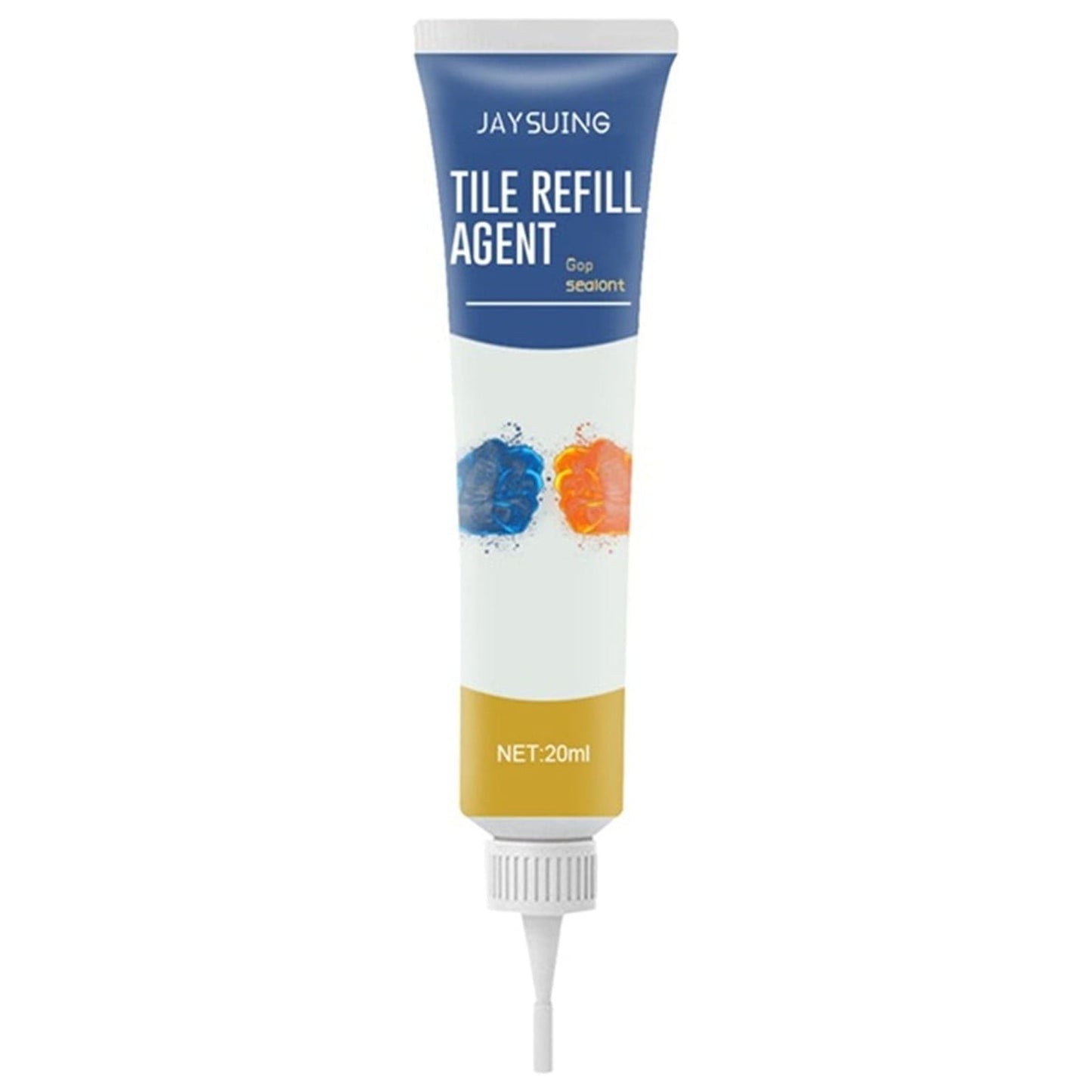 Buodes Cleaning Supplies Tile Grout - White Grout Filler Repairs Renews Fills Tube,Fast Drying Grout Repair, Heavy-Duty Grout Cleaner - And Renews Grout Line